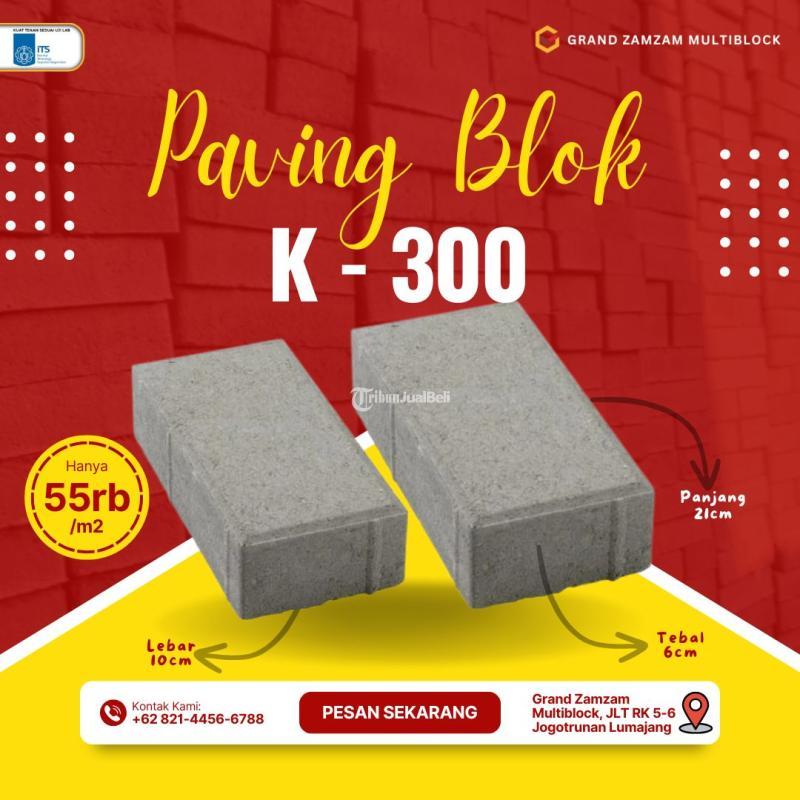 Paving Blok K300 Murah - Lumajang
