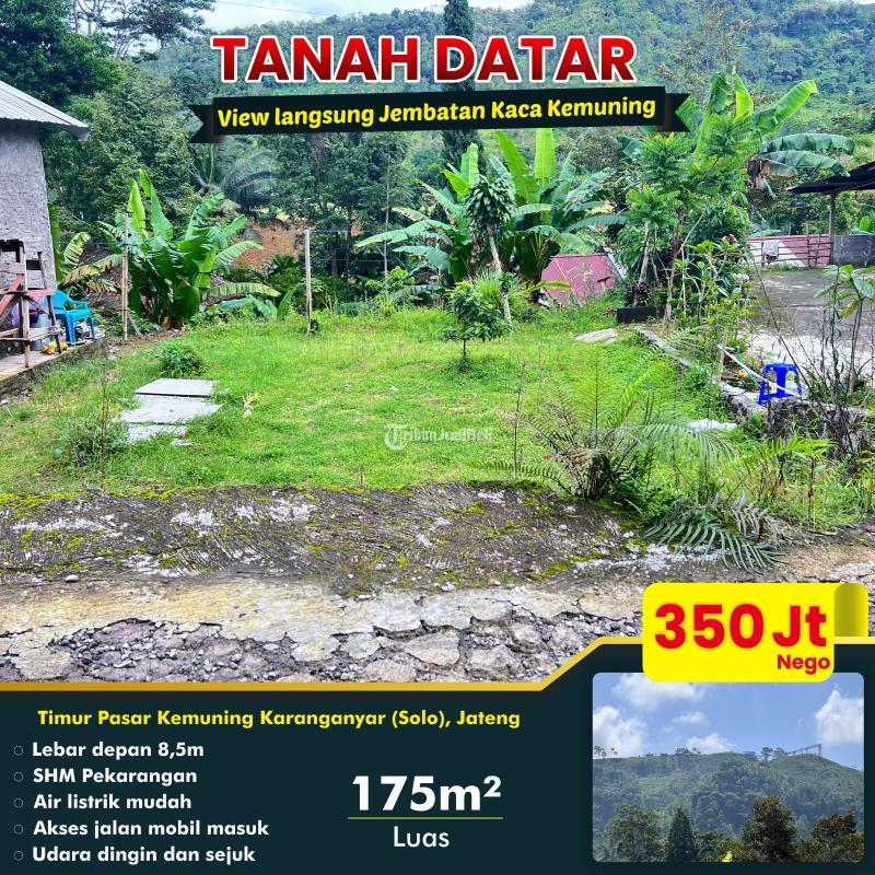 Jual Tanah Luas 175 m2 Dekat Wisata Jembatan Kaca Kemuning Ngargoyoso - Karanganyar