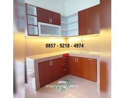 Jasa Dapur Murah Permeter HPL PVC Minimalis Almini - Surabaya