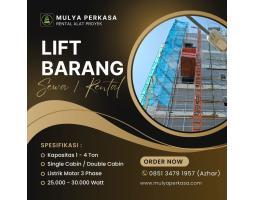 Sewa Rental Alat Proyek Lift Barang - Bima