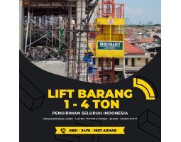 Jasa Rental Lift Barang, Alima Hoist, Lift Material, Passanger Hoist, Bima - NTB