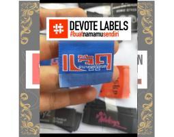 Percetakkan Label Woven Damask PT. Devote Labelindo - Seluma  