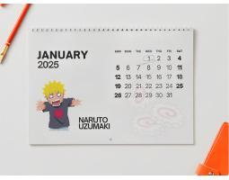 Jasa Desain Kalender Digital, Naruto Uzumaki 2025, Gunung Kidul - Yogyakarta