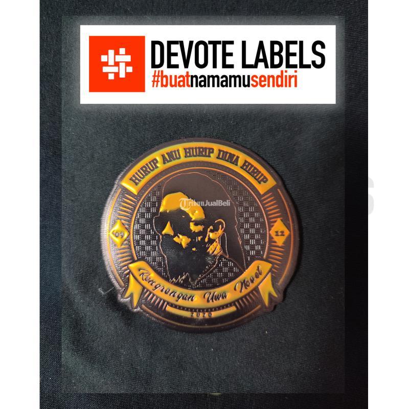 Vendor Cetak Label Patch 3D TPU Devotelabels.id - Mukomuko 