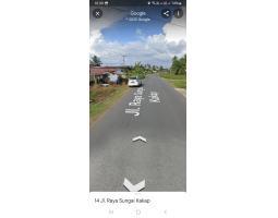 Jual Tanah Luas 3.040 m2 Tepi Jalan Raya Sungai Kakap Dekat SPBU Cocok untuk gudang Ruko Dll  - Kubu Raya