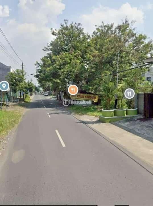 Dijual Tanah Luas 1000 m2 Murah Strategis Tepi Jalan Raya dekat Kampus Unisri - Solo