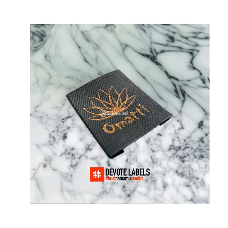 Label Woven Damask Wovendamask - Lebong 