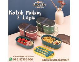 Grosir Lunch Box Plastik Food Grade Anti Karat - Surabaya
