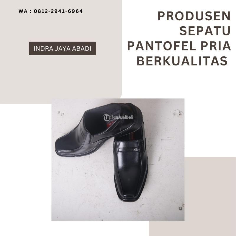 Produsen Sepatu Pantofel Pria Berkualitas - Tulang Bawang