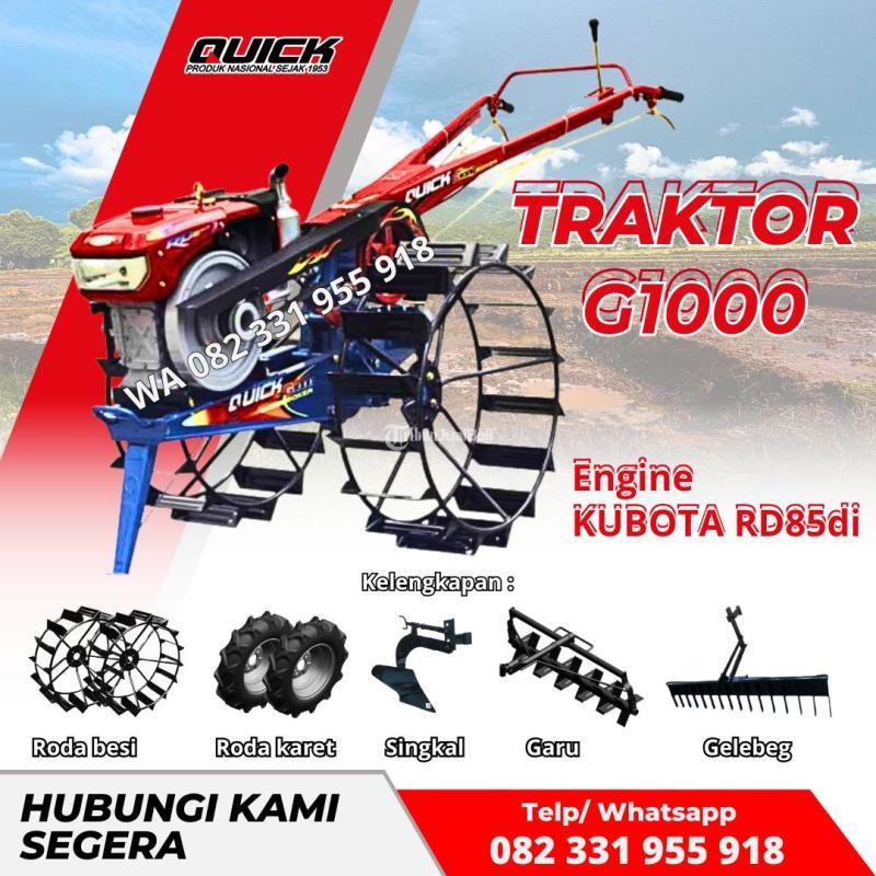 Traktor Sawah Quick G1000 Komplit - Surabaya