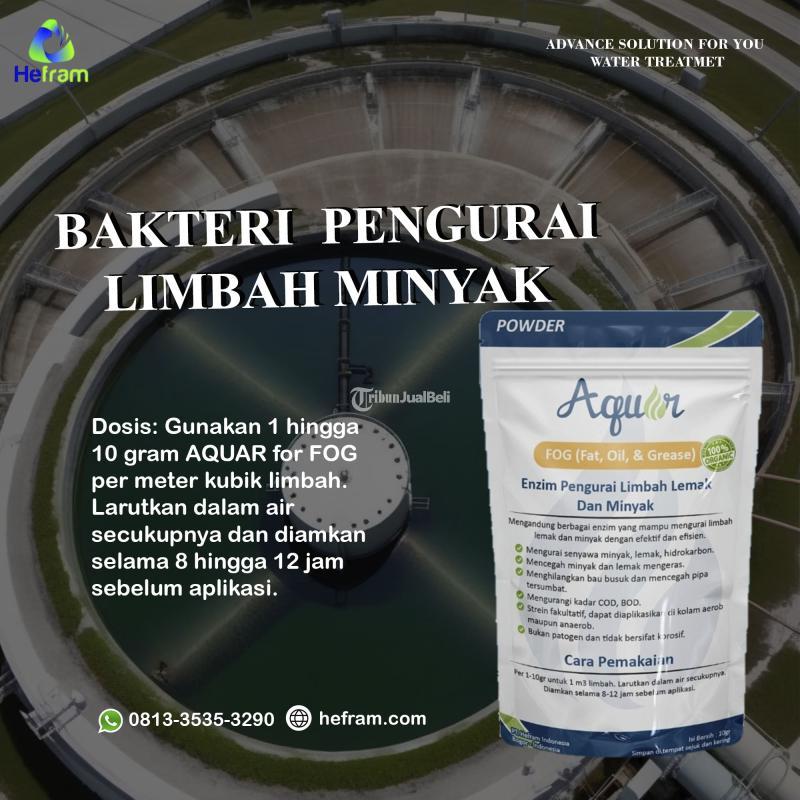 Jual Bakteri Pengurai Limbah Minyak - Bogor