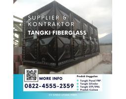 Tangki Fiberglass Air Bersih, Hidup Makin Lega - Labuhanbatu Utara