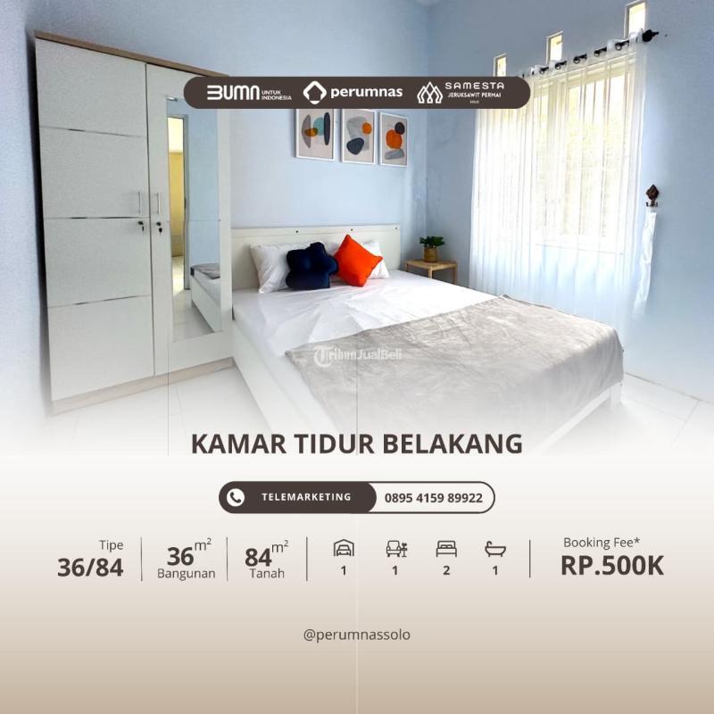 Dijual Rumah Tipe 36 SHM 2KT 1KM Minimalis Modern - Karanganyar