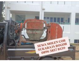 Sewa Mesin Molen Cor Beton Murah Sukaraja - Bogor
