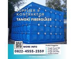 Tangki Fiberglass Anti Ngeluh - Nias Utara
