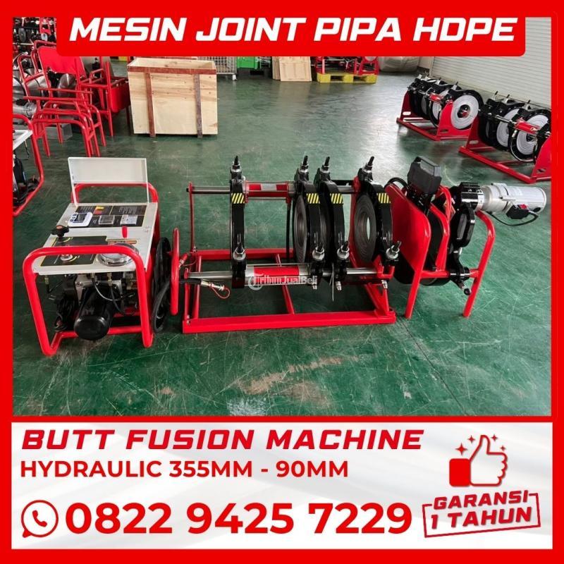 Mesin Las Pipa HDPE Modern Sistem Hydraulic Ukuran 355mm110mm Garansi 1 Tahun - Jakarta Timur 