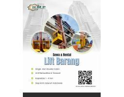 Sewa Lift Barang Material Proyek - Cilegon 