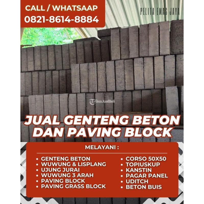 Bebas Dari Lumpur, Paving Block Menjaga Halaman Tetap Bersih - Malang Kota