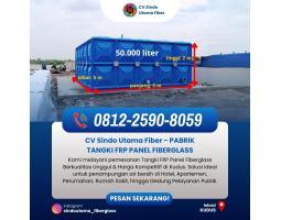 Tangki FRP Panel Kualitas Unggul Kapasitas 50.000 Liter - Kudus