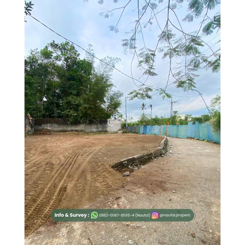 Jual Tanah Kavling 130 m2 Timur Jl. Kaliurang Km 9, 10 Meter Jl. Raya Krapyak - Sleman