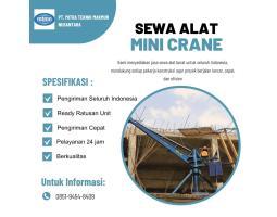 Sewa Mini Crane PT. Mitra Teknik Makmur Nusantara - Bandar Lampung 