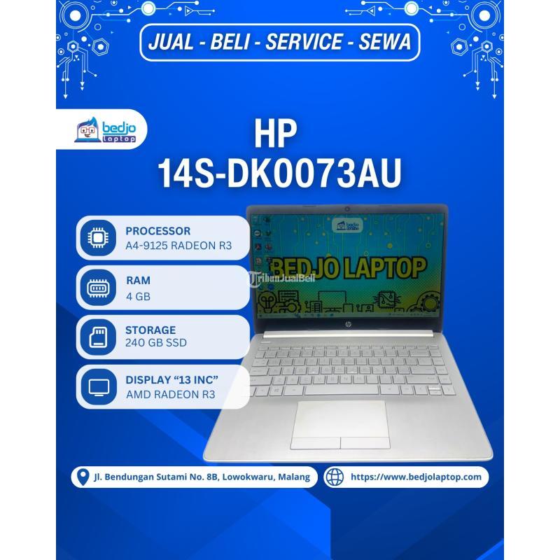 Laptop HP 14S-DK0073AU Termurah Bekas - Malang