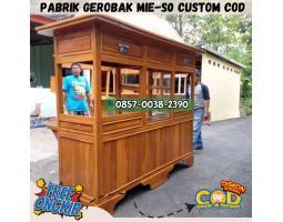 Pabrik Gerobak Mie Ayam Kekinian, Bisa Bayar COD Dan Free Ongkir, Kec. Ciasem - Subang 