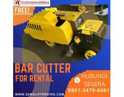Sewa Bar Cutter, Mesin Potong Besi Beton Berkualitas, Prabumulih - Aceh