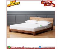 Produsen Tempat Tidur Jati Minimalis 160x200 Elegant Minimalis - Jepara