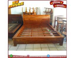 Produsen Tempat Tidur Jati Minimalis 120x200 - Jepara
