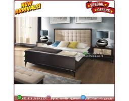 Produsen Tempat Tidur Jati 180x200 Minimalis Eropa - Jepara