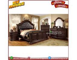 Tempat Tidur Jati Klasik Dipan Eropa Furniture - Jepara
