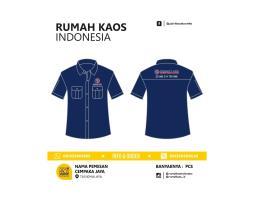 Seragam Kemeja Bintan Seragam Kemeja Kerja Bordir - Bintan