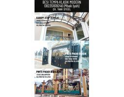 Pembuatan Pintu Pagar Rumah Klasik Modern - Tanah Bumbu