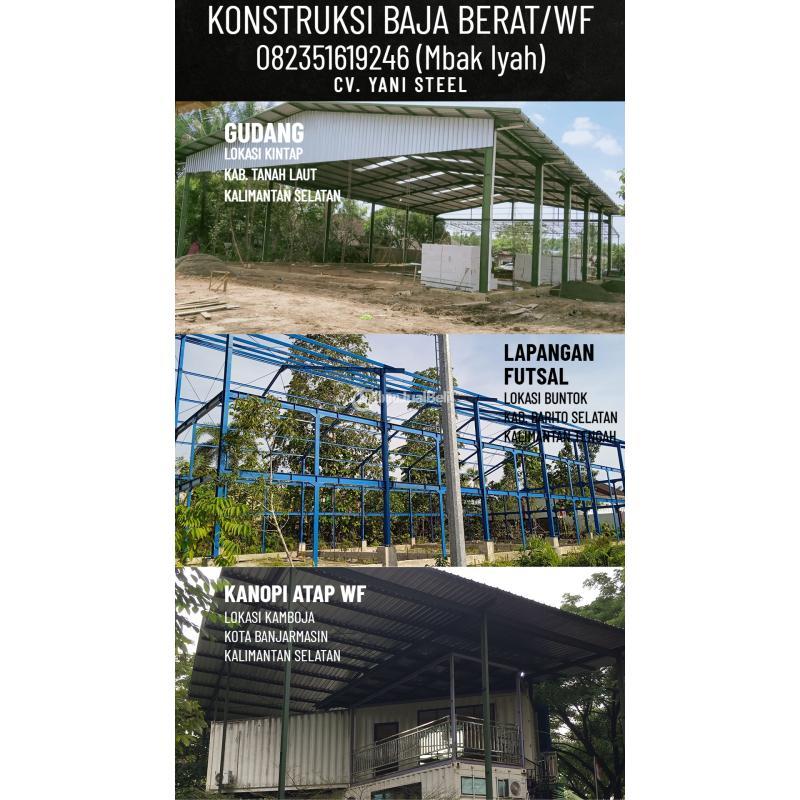 Konstruksi Baja Berat WF - Palangka Raya