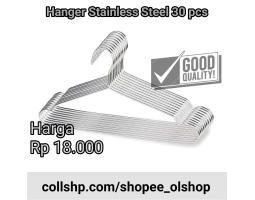 Hanger Ganjungan Baju Jemuran Bahan Stainless Steel Isi 30 Buah - Jakarta Selatan 