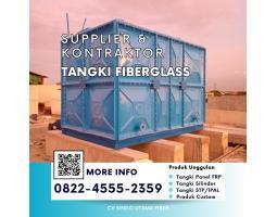Tangki Fiberglass Karena Air Harus Siap Sebelum Diperlukan - Pematang Siantar