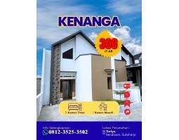 Jual Rumah 1 Lantai  Tipe 36 Baru Perumahan 300 Jutaan Di Solo Baru - Sukoharjo