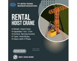 Rental Hoist Crane Solusi Praktis untuk Proyek Bangunan - Banjarmasin 