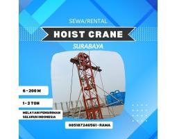 Sewa Hoist Crane 1-2 Ton - Surabaya