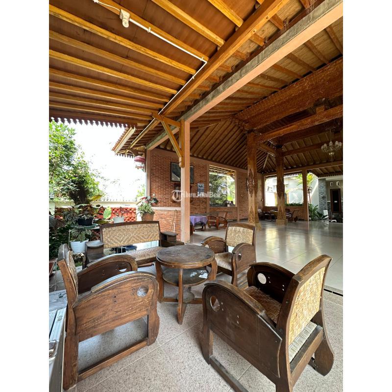 Dijual Rumah Joglo Full Jati, Lt. 472m2, Lb. 130m2, Shm, 5 Menit Ke Kampus UII, Di Sleman - Yogyakarta