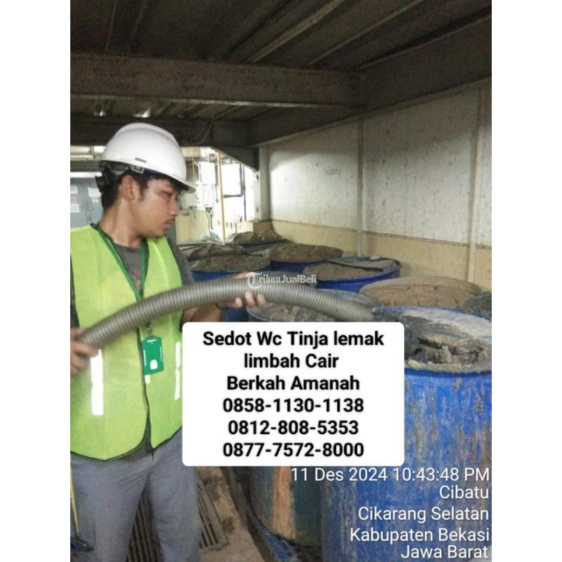 Jasa Sedot WC Limbah PT JST Berkah Amanah di Tambun Selatan - Bekasi