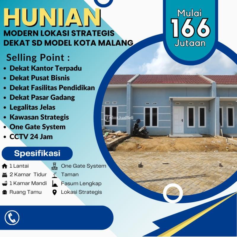 Jual Rumah Tipe 25 Baru Siap Huni Ideal Dekat Kampus Malang - Malang