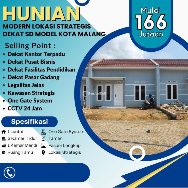 Jual Rumah Tipe 25 Baru Siap Huni Ideal Dekat Kampus Malang - Malang