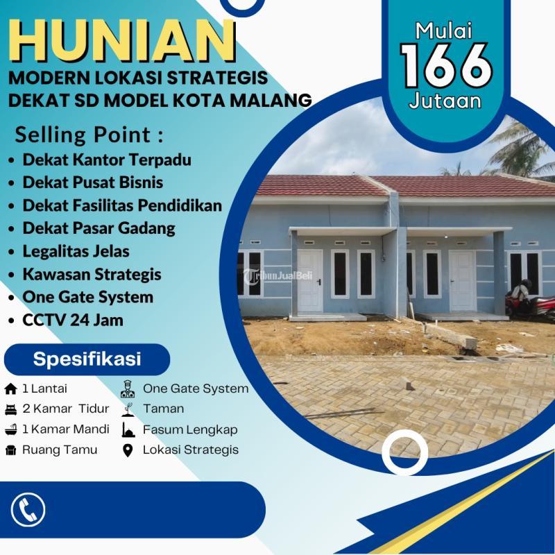 Jual Rumah Tipe 25 Baru Siap Huni Ideal Dekat Kampus Malang - Malang