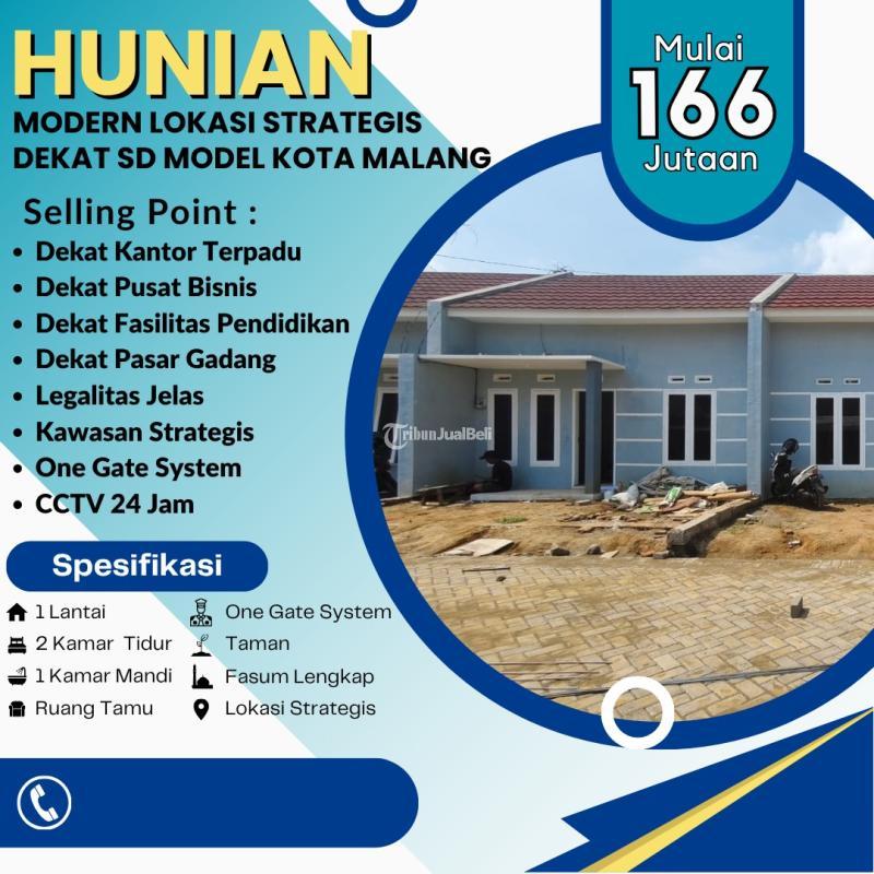 Dijual Rumah Tipe 30 1KM 2KT Legalitas SHGB - Malang 