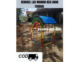 Ayunan Besi Warna-warni - Garut