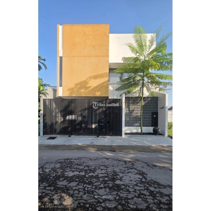  Dijual Rumah 2 Lantai Semi Furnished Tipe 180 4KT 2KM SHM - Sleman 