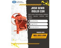 Sewa Molen Cor dan Bucket Cor Berkualitas untuk Proyek Bangunan  Pengecoran - Deli Serdang 
