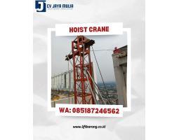 Sewa Hoist Crane, Kapasitas 1-2 Ton, Ketinggian 30m - Malang 